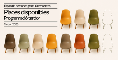 Activitats amb places disponibles a l’Espai Germanetes
