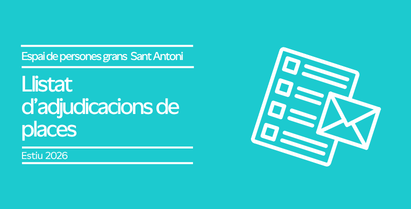 Cursos estiu 2026: Resultats de l’adjudicació de places