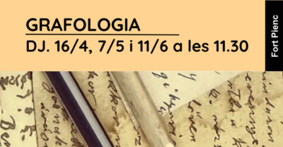 Torna el taller de Grafologia