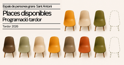Places disponibles a l’Espai Sant Antoni