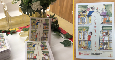 Sant Jordi a l’Espai Gent Gran Transformadors – 2026