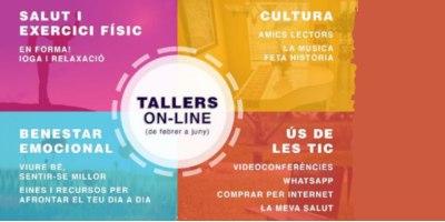 Tallers on-line (de febrer a juny) de la Fundació La Caixa