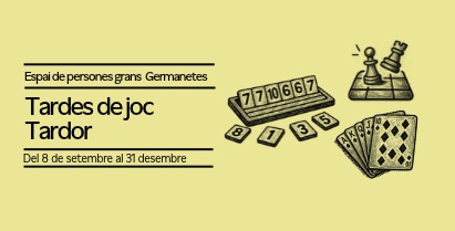 Tardes de joc lliure tardor 2026